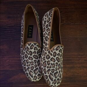 Zalo Animal Print Women's Loafers